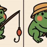 Test del QI: trovare 3 differenze in un'immagine di una rana con una canna da pesca in 31 secondi Test del QI: trovare 3 differenze in un’immagine di una